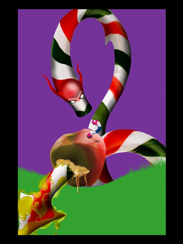 Creation of DRAGON CANDY: Step 16